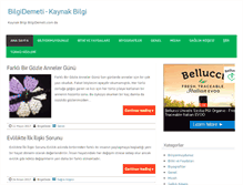 Tablet Screenshot of bilgidemeti.com